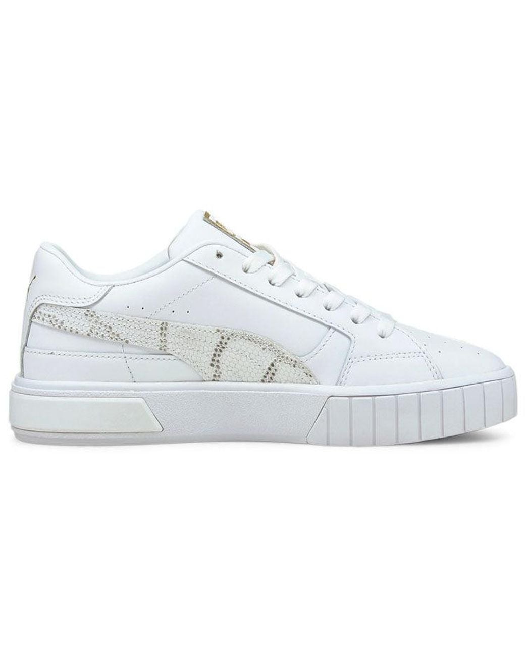 PUMA White (Wmns) Cali Star Snake Casual Shoes