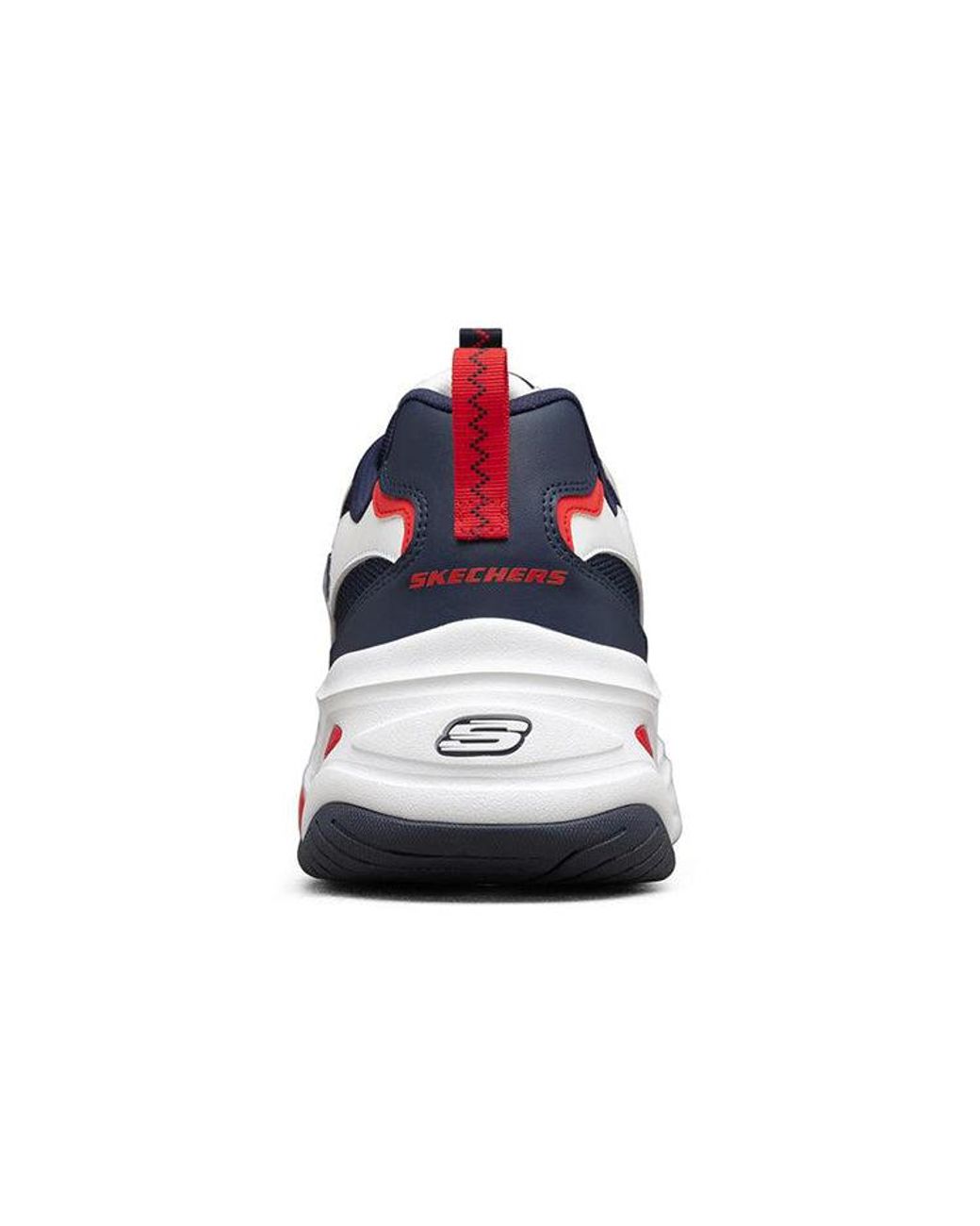 Skechers Blue D'Lites 4.0 Low-Top Running Shoes for men