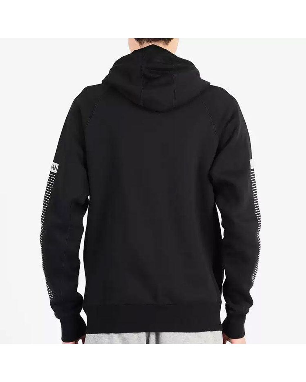Nike Gray Numeric Printing Zipper Sports Jacket for men