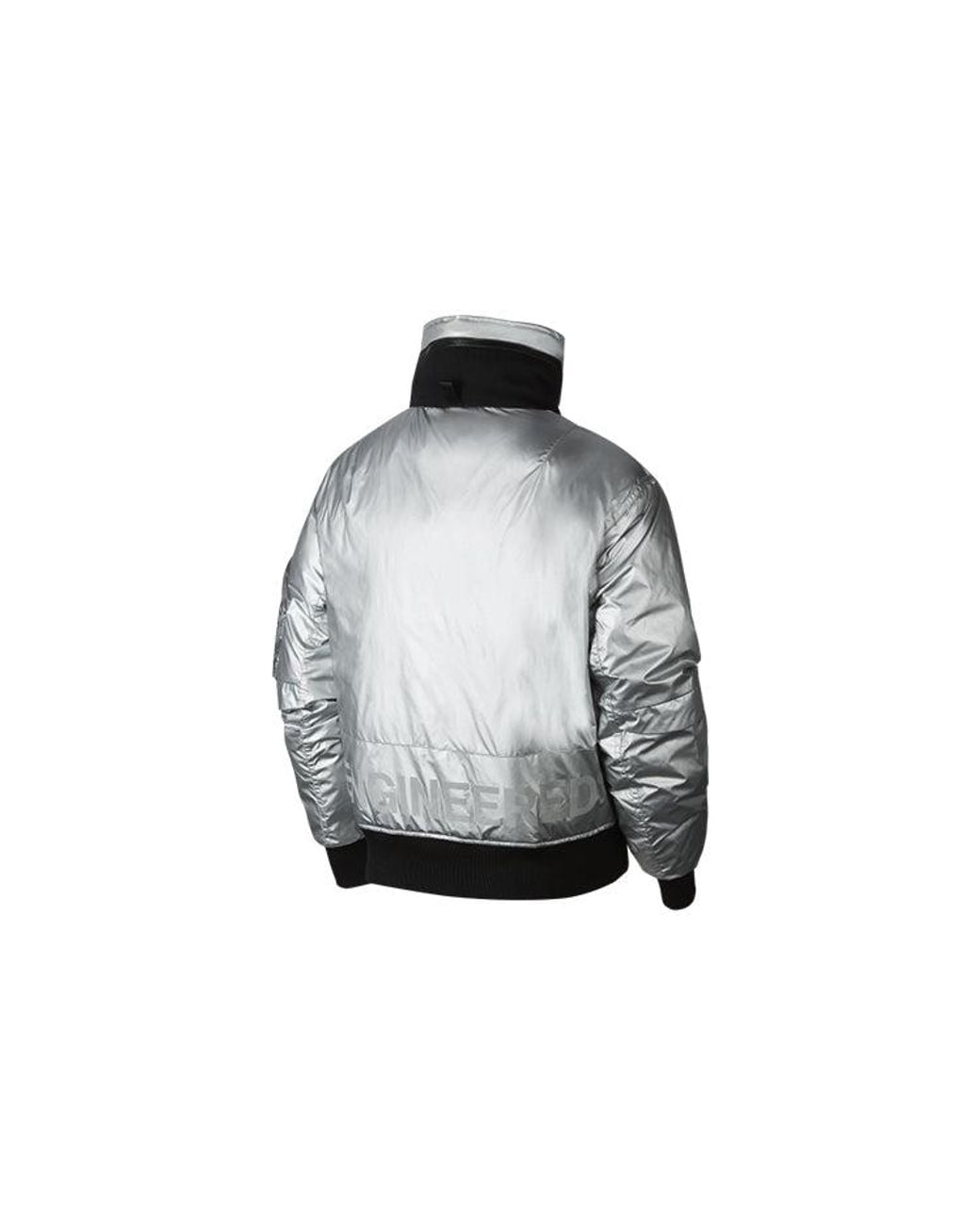 Nike Gray 23 Engineered Ma-1 Jacket for men