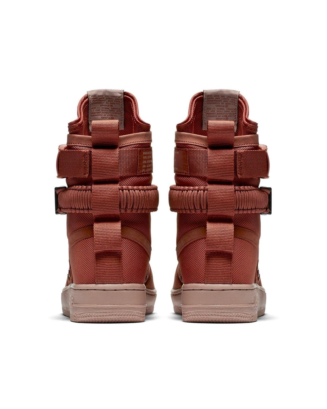 Nike Red (Wmns) Sf Air Force 1 High 'Dusty Peach'