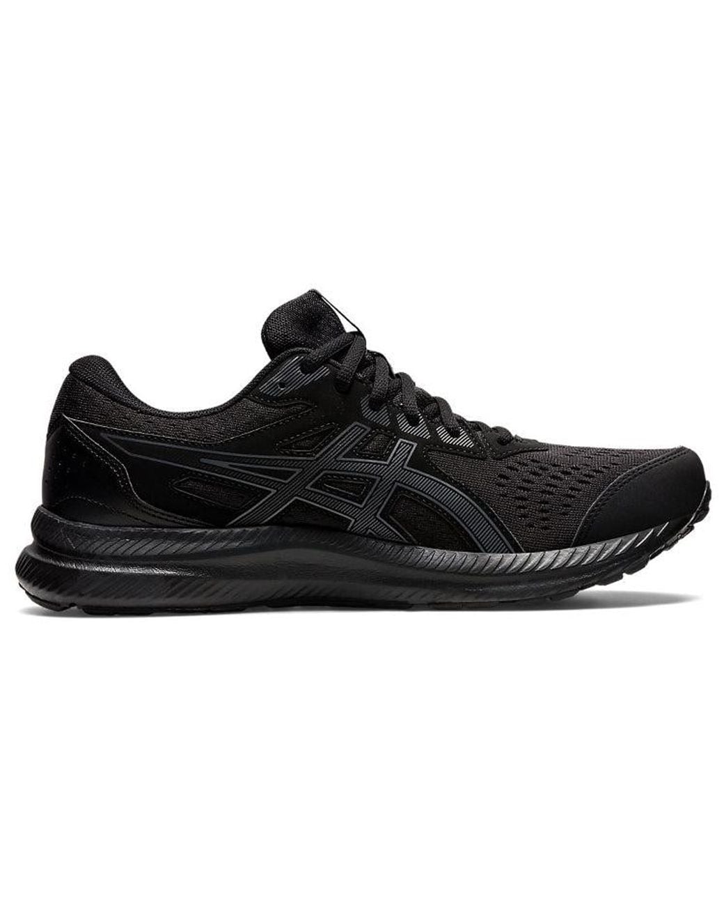 Asics Black Gel-Contend 8 4E Wide Carrier' for men