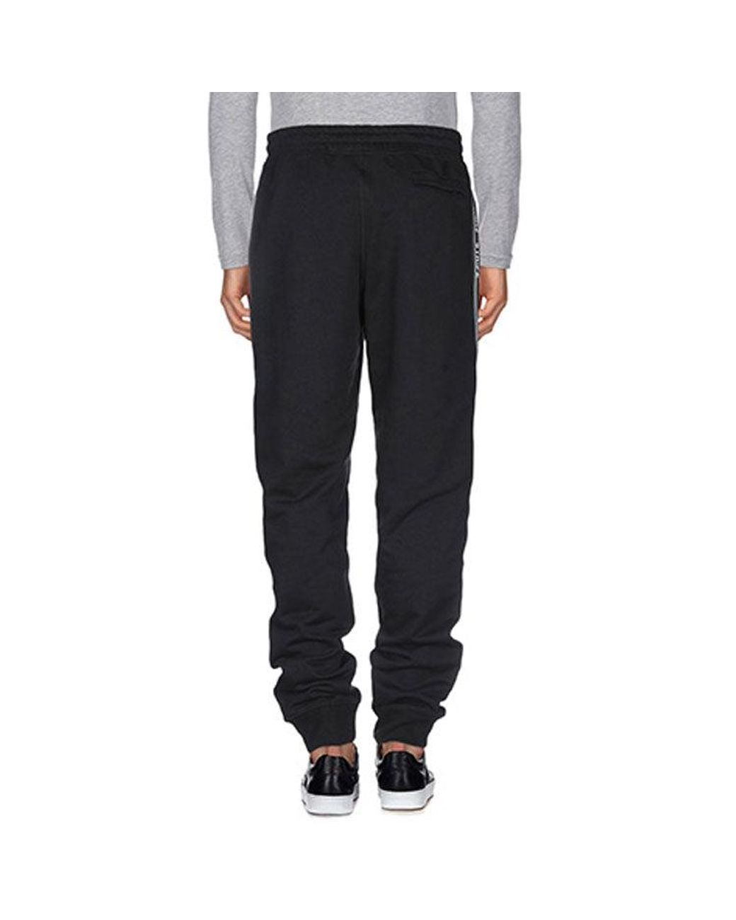Off-White c/o Virgil Abloh Black Side Stripe Pants for men