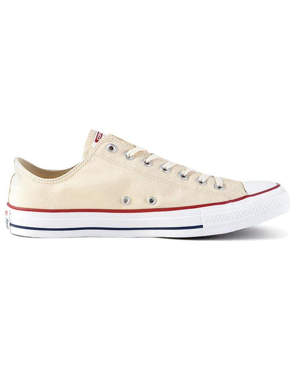 Converse White Chuck Taylor All Star Ox 'Natural Ivory' Canvas Shoes for men