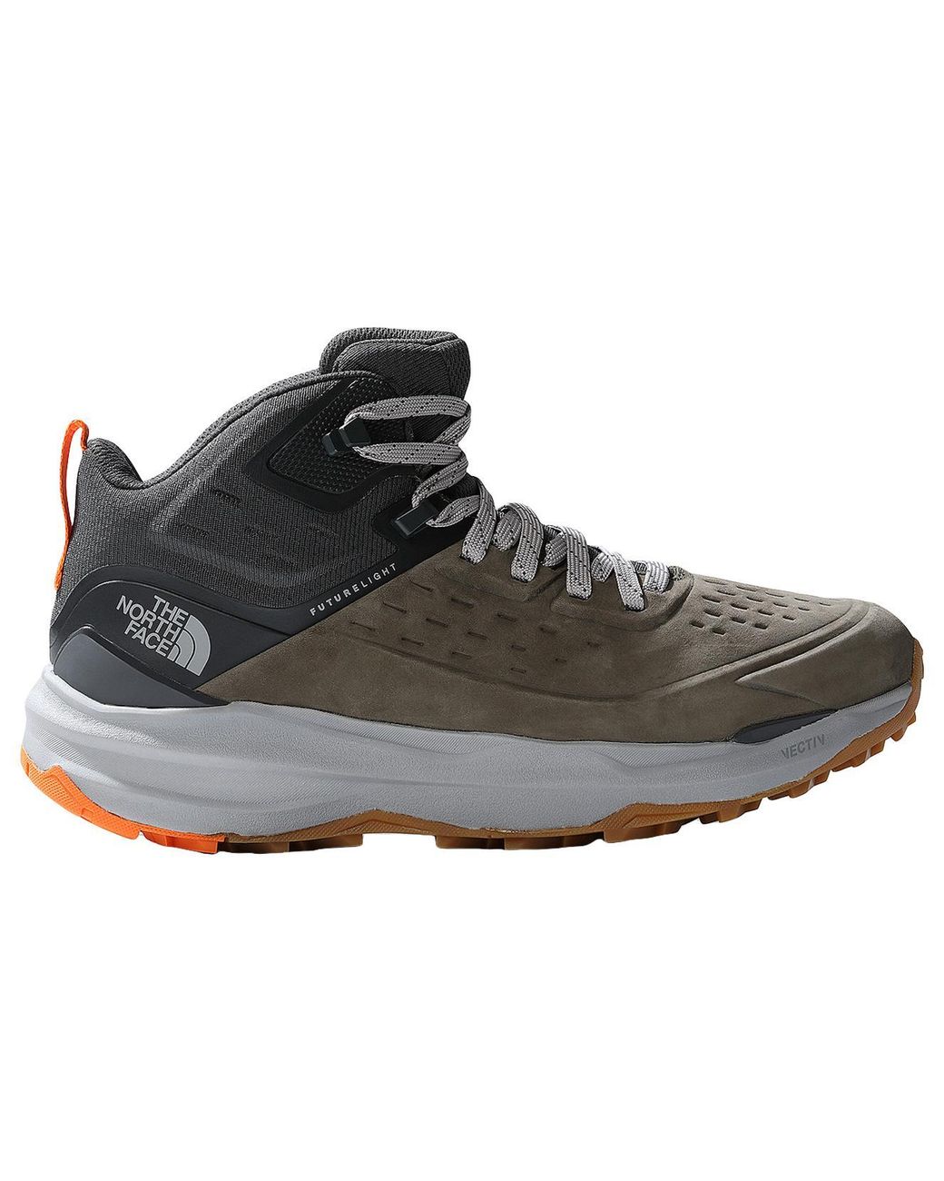 The North Face Black Vectiv Exploris 2 Mid Futurelight Hiking Shoes for men