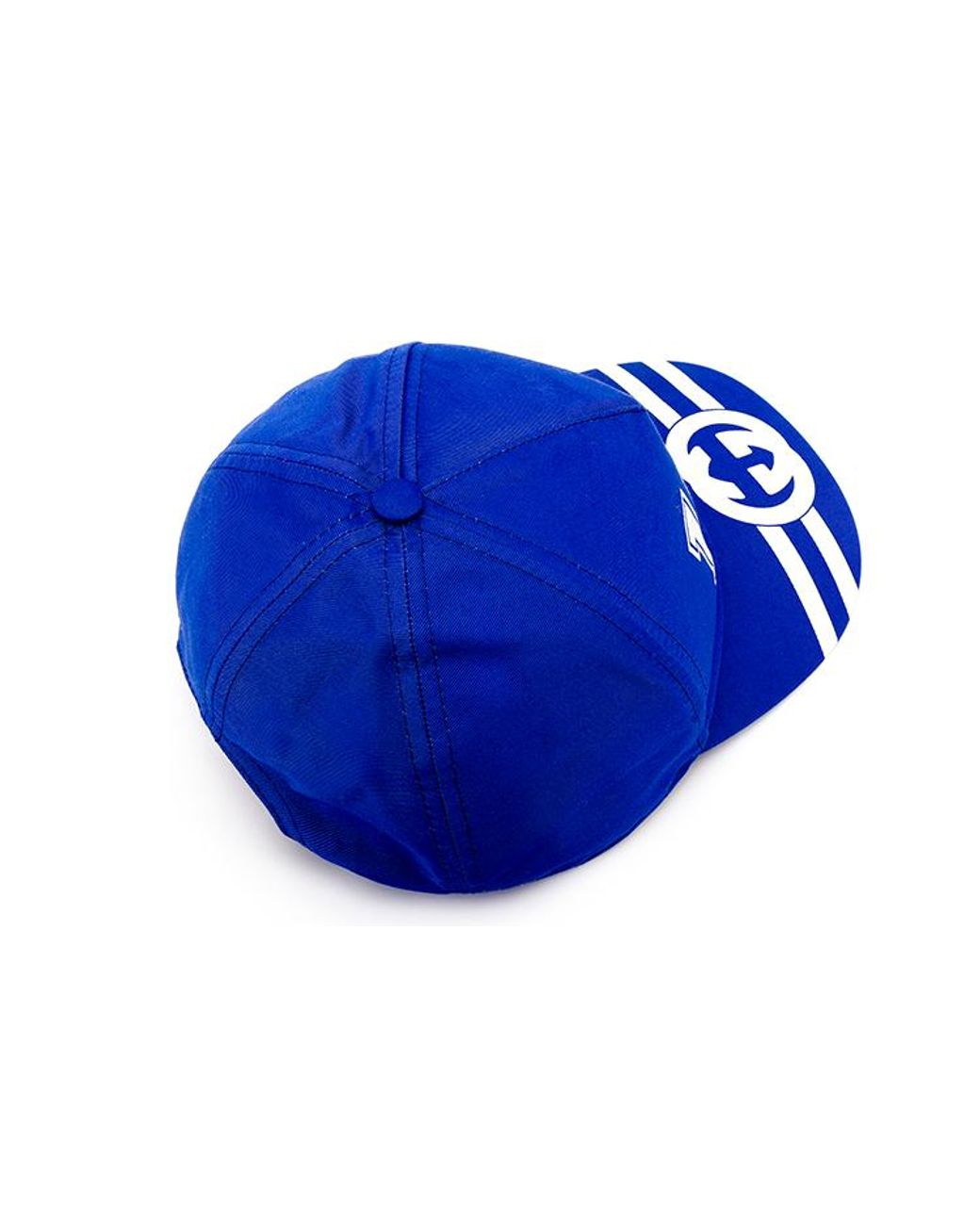 Gucci Blue 100 Baseball Velcro Strap Cap