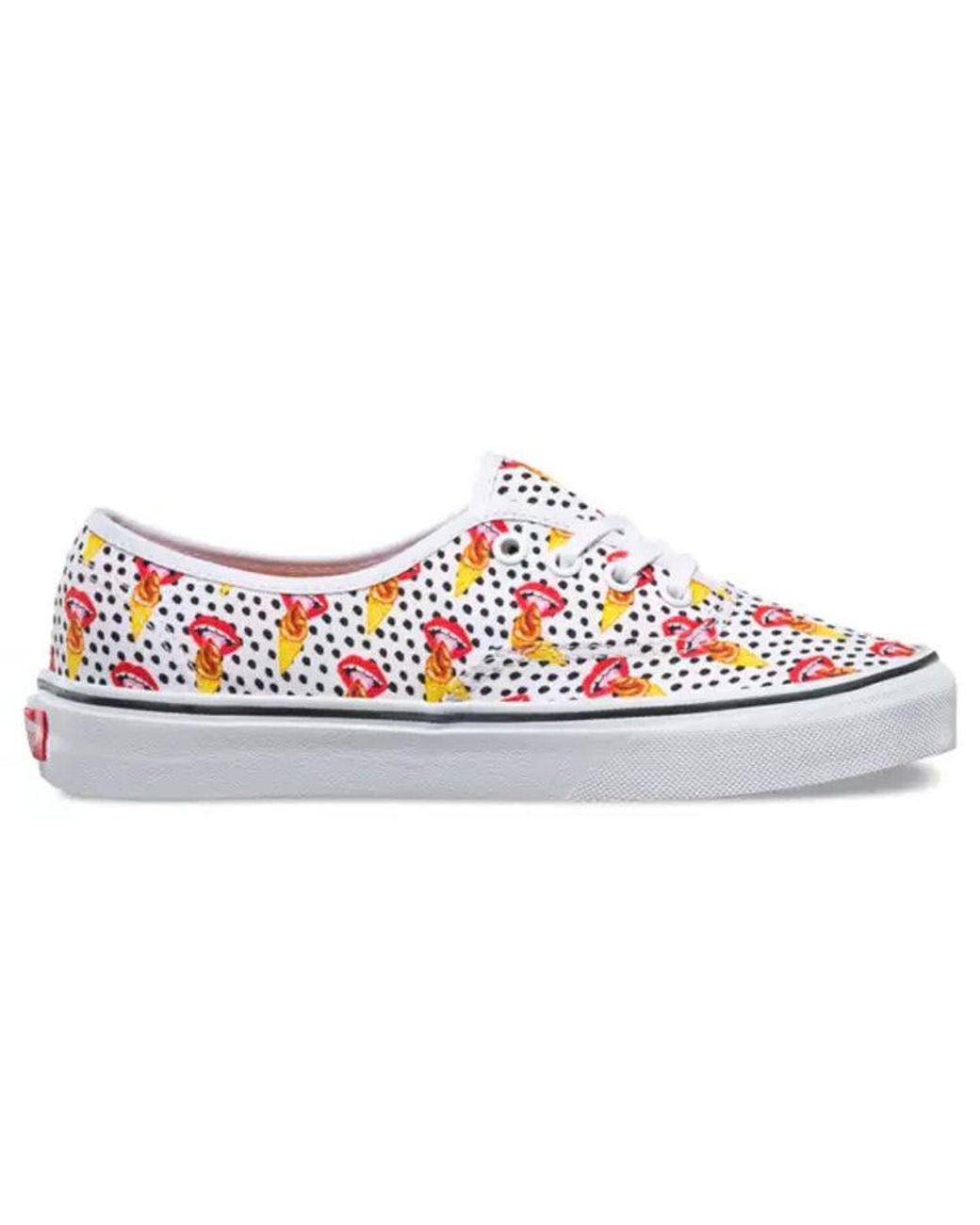 Vans White Kendra Dandy X Authentic 'I Scream For Ice Cream' for men