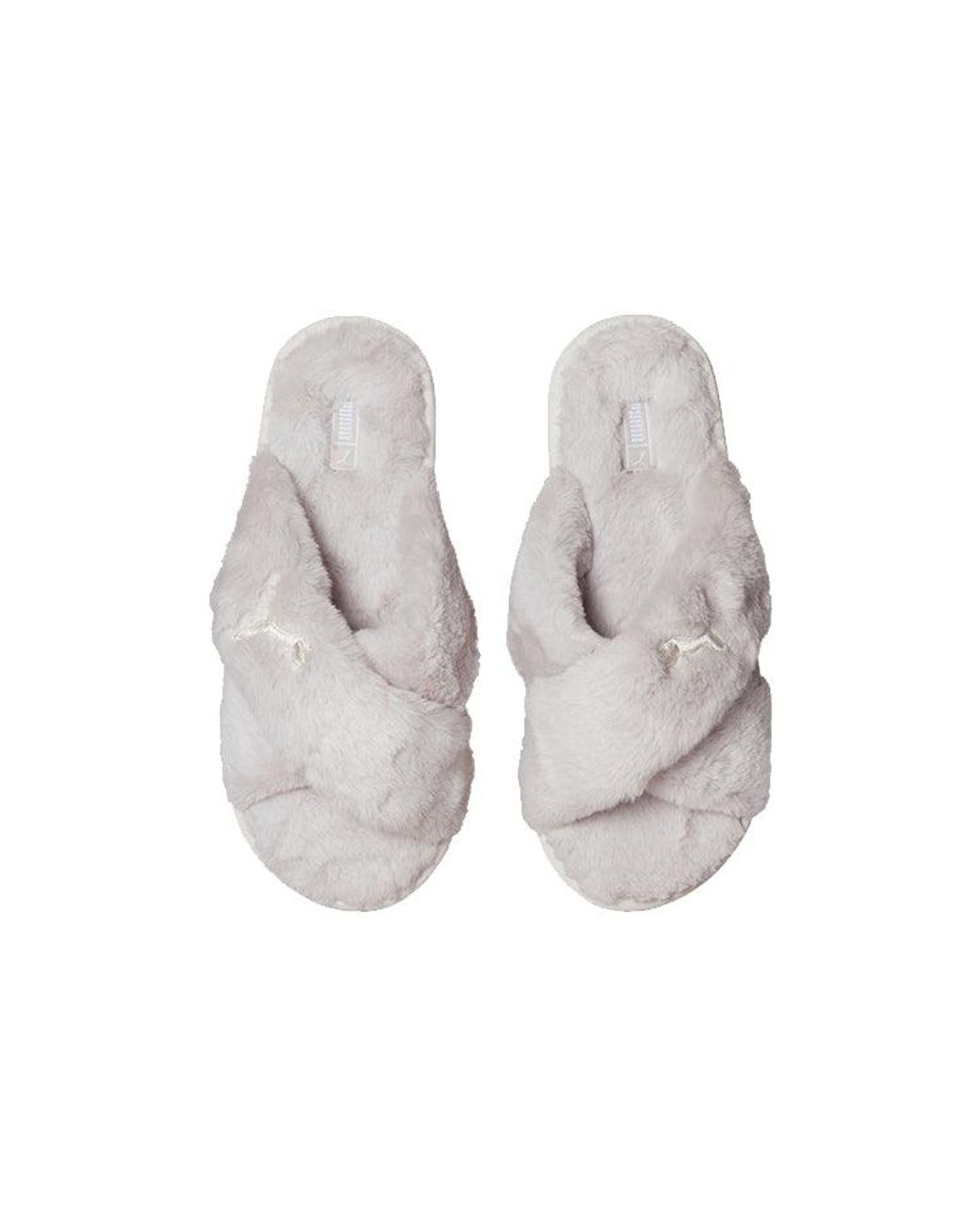 PUMA White (Wmns) Fluff X Strap Slide 'Nimbus Cloud'