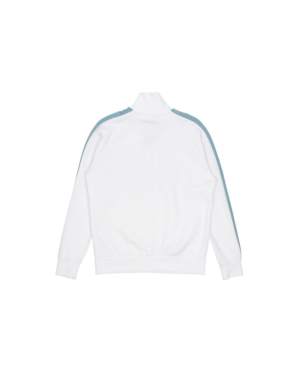 PUMA White Iconic Running Sports Training Colorblock Stand Collar Jacket for men