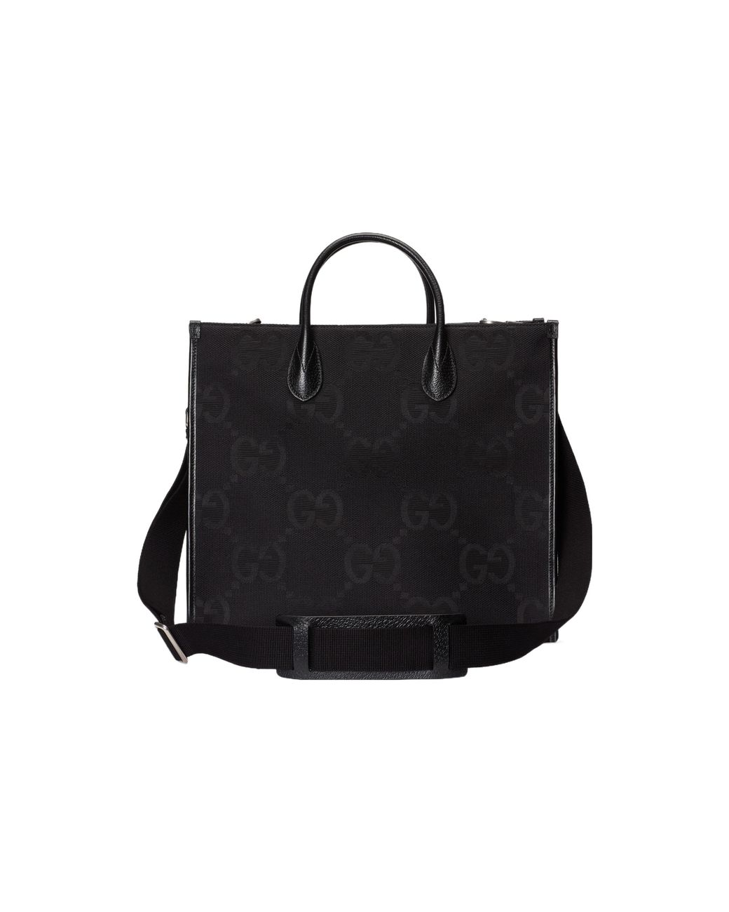 Gucci Black Jumbo Gg Canvas Tote Bag for men