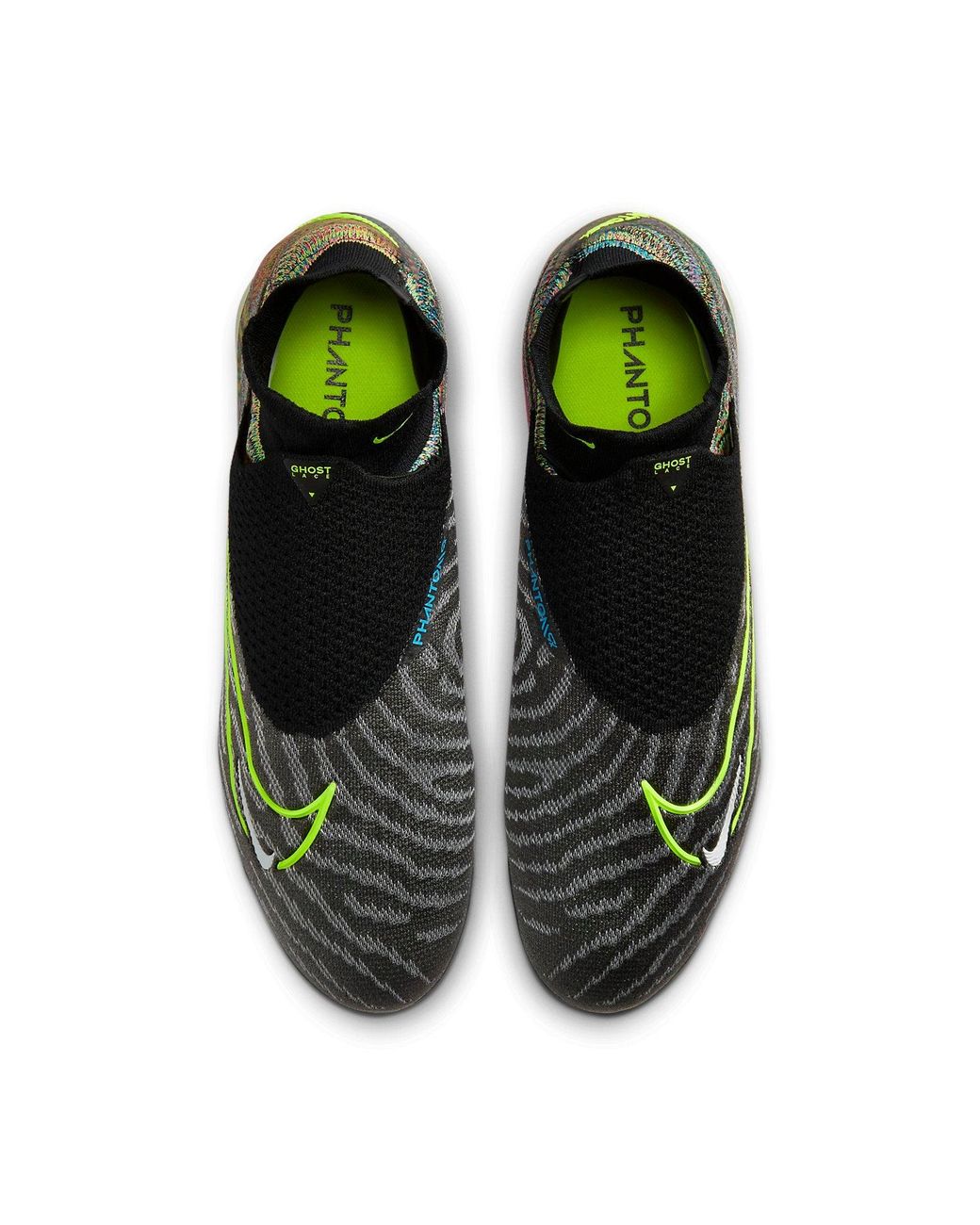 Nike Black Phantom Gx Elite Gripknit Df Fusion Fg Volt' for men
