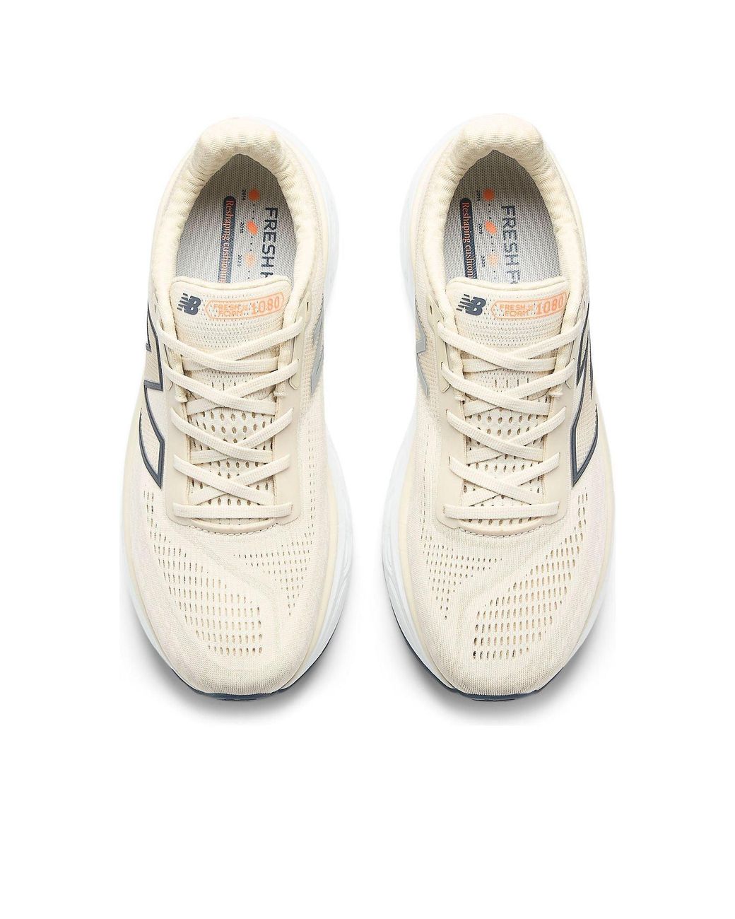 New Balance White Fresh Foam X 1080V14 'Sea Salt Vintage' for men