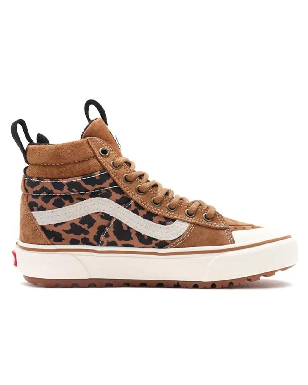 Vans Brown Sk8-hi Mte-2 High-top Sneakers Leopard