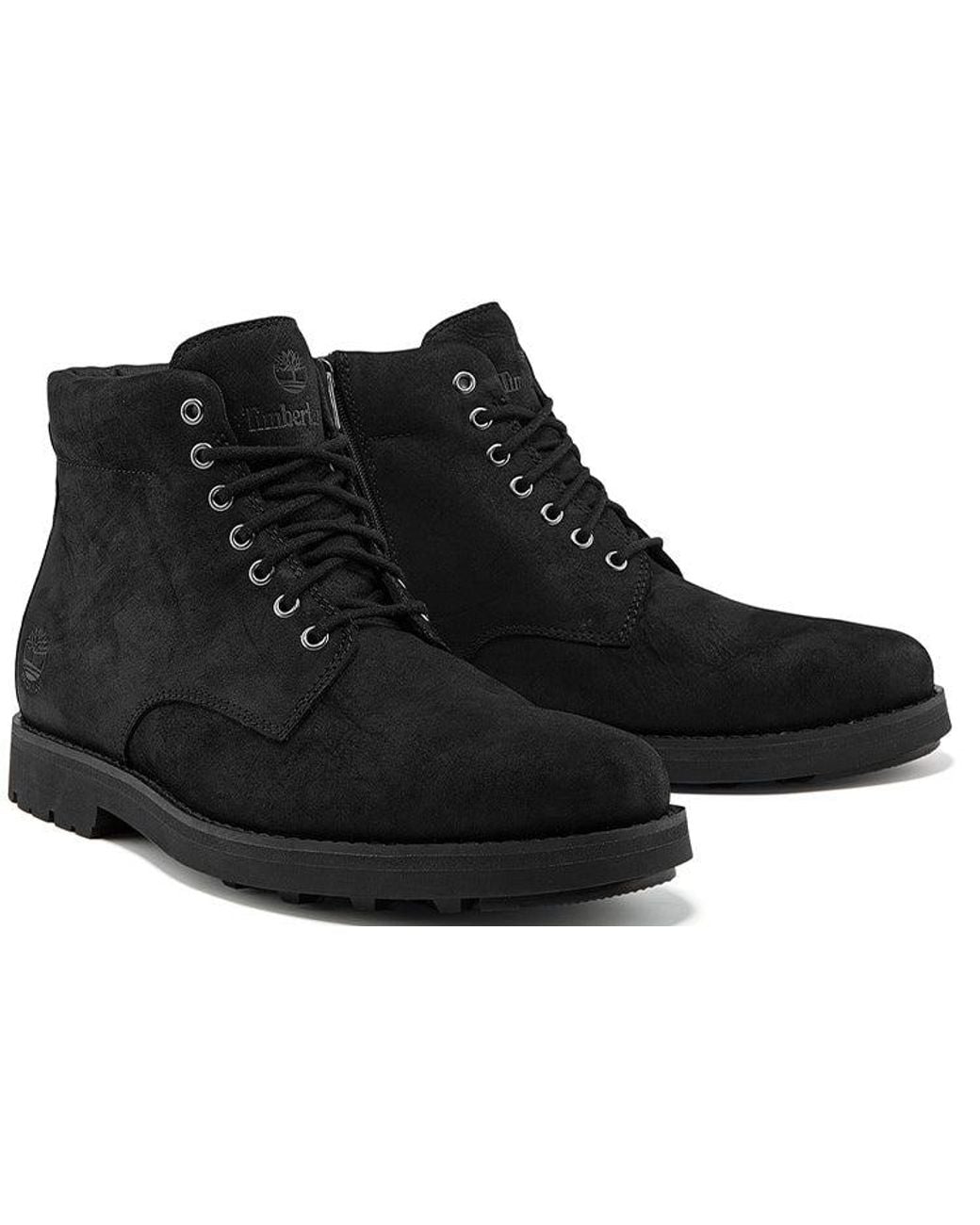 Timberland Black Alden Brook Side Zip Boots Full Grain' for men