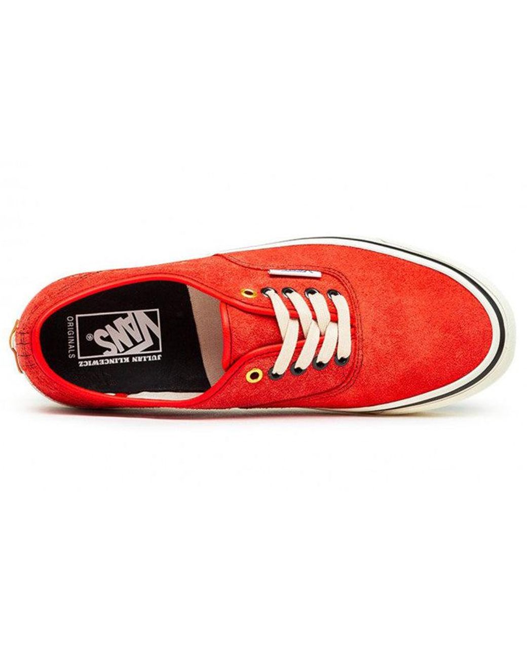 Vans Red Julian Klincewicz X Vault Authentic Sp Lx for men
