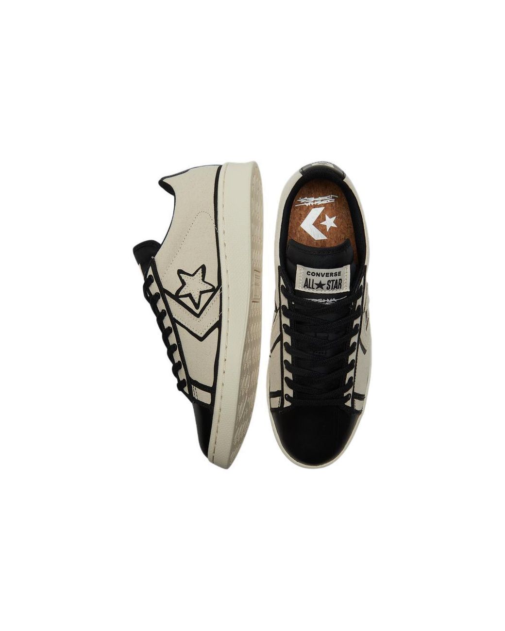 Converse Black Joshua Vides X Pro Leather 'Made for men