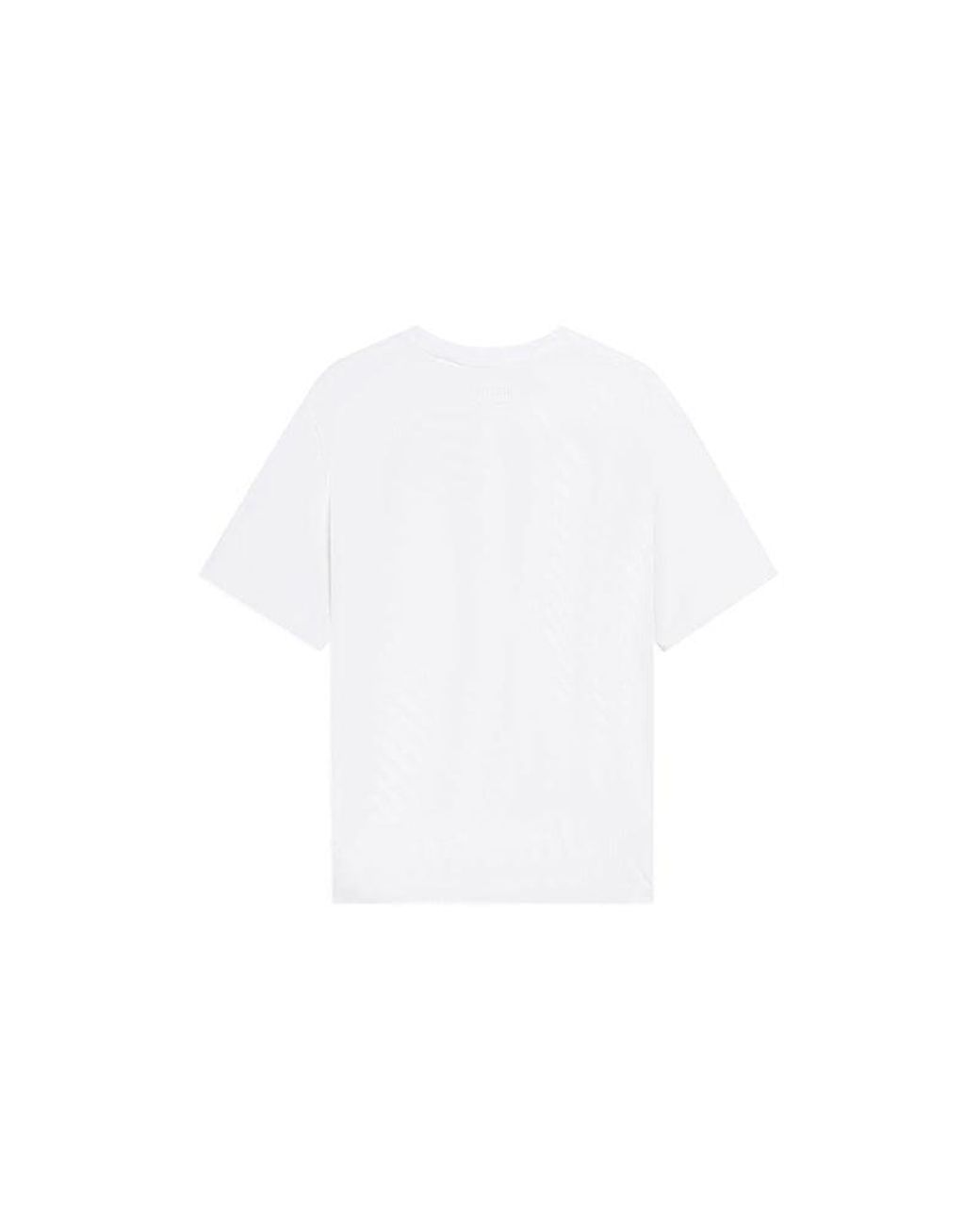 Li-ning White Badfive Graphic T-Shirt for men