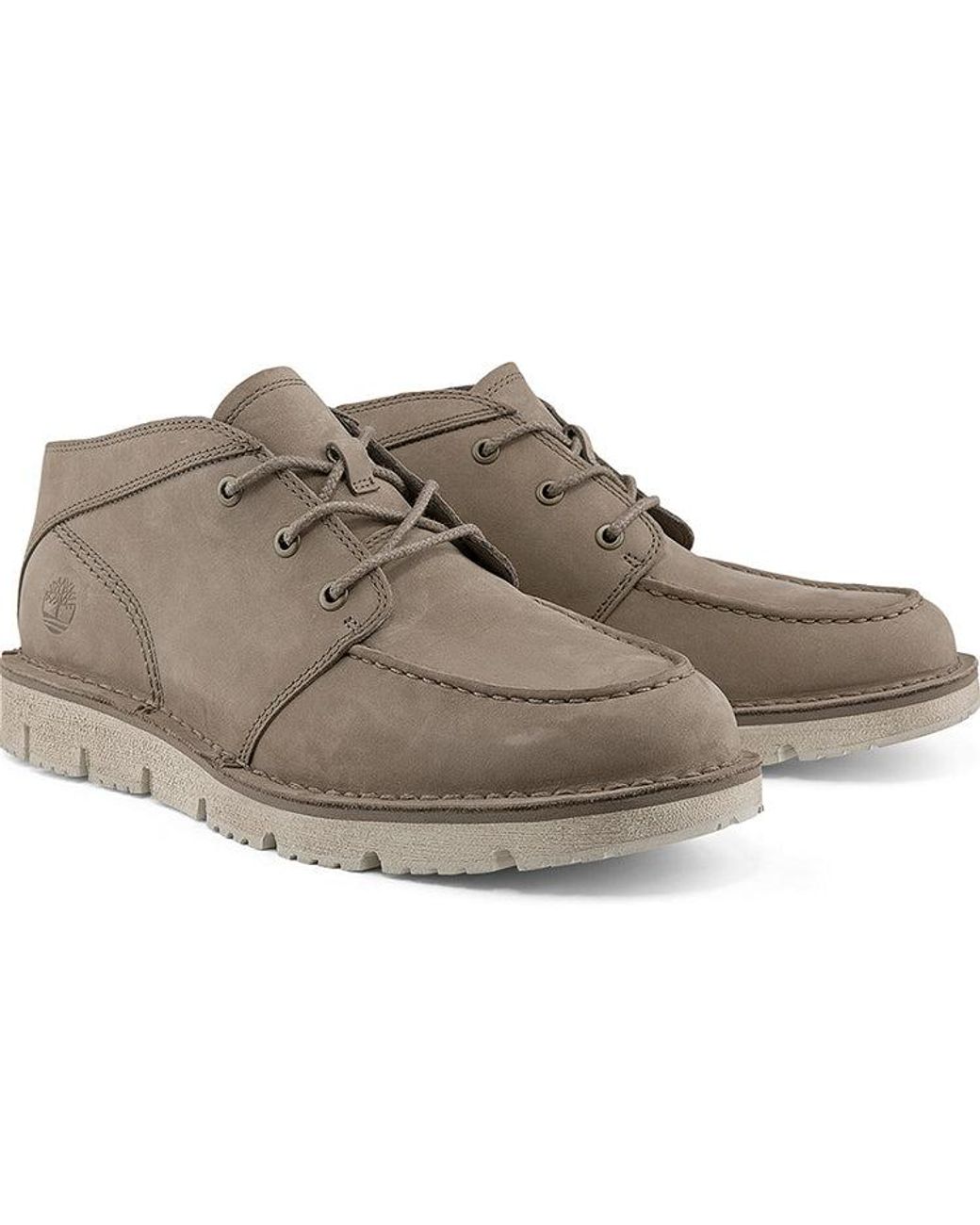 Timberland Brown Westmore Moc Toe Chukka Boot Full Grain' for men