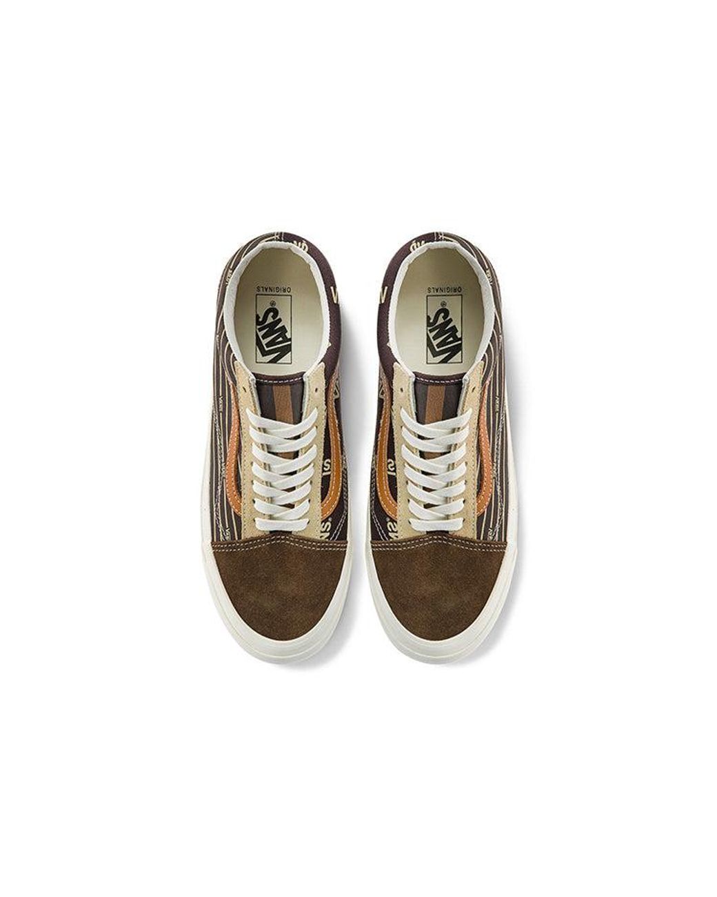 Vans Brown Og Old Skool Lx for men