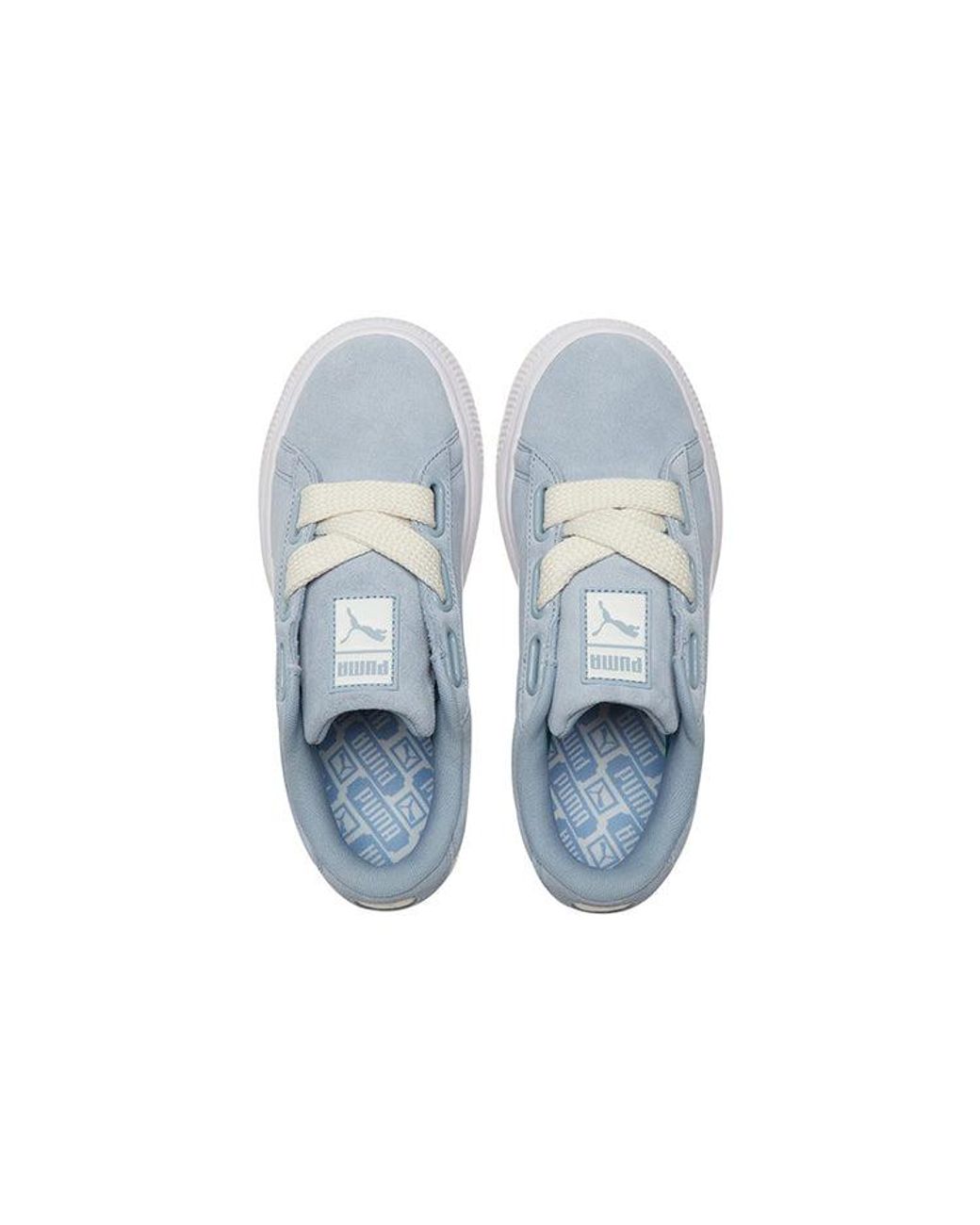 PUMA Blue (Wmns) Suede Mayu Heart Wash'