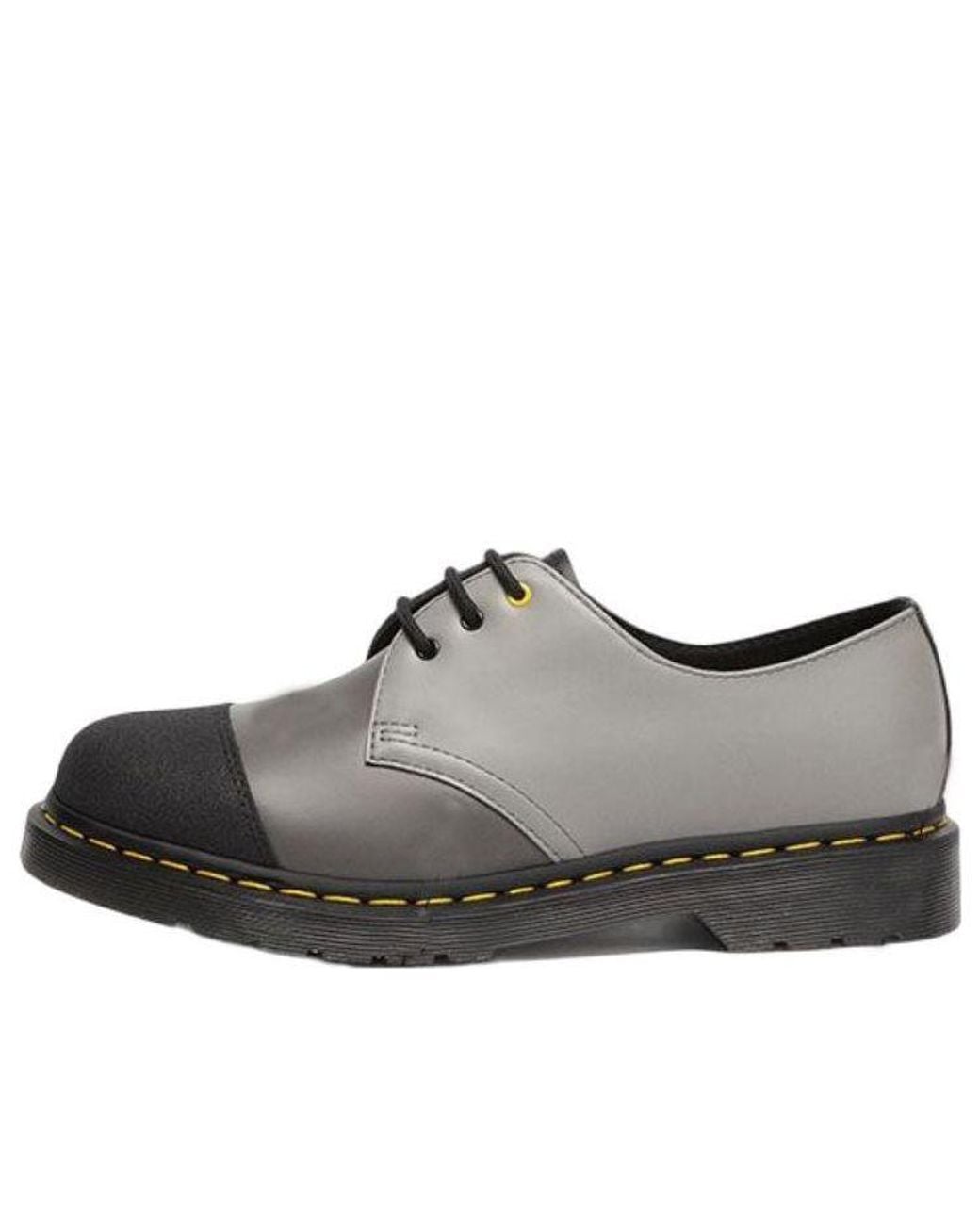 Dr. Martens Gray 1461 3-eye Oxford Shoes for men