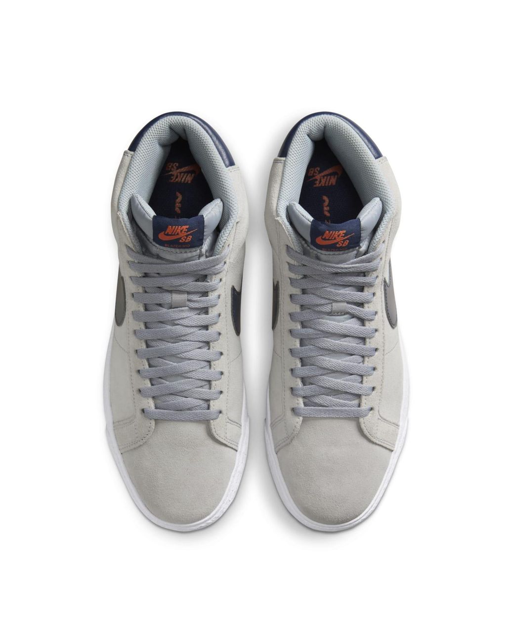 Nike Blue Sb Zoom Blazer Mid 'Wolf' for men