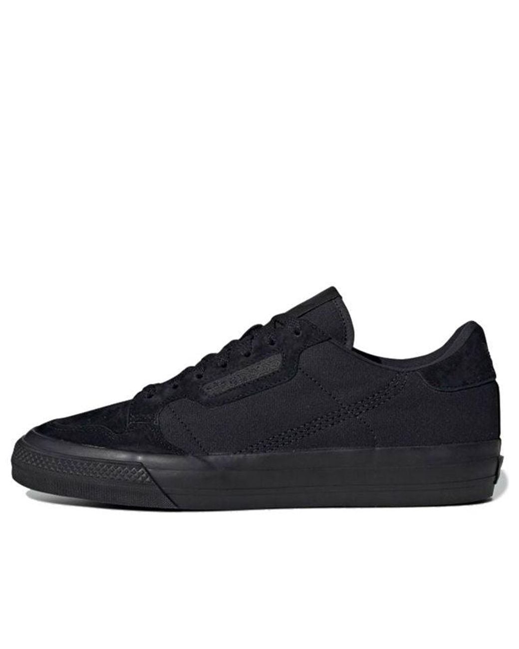 Adidas Black Continental Vulc 'Core' for men