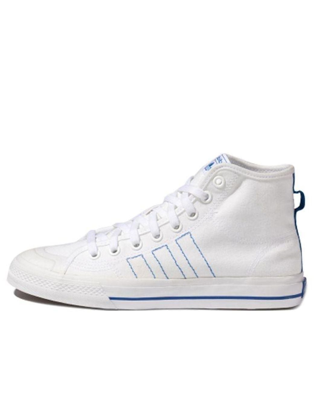 Adidas White Nizza Hi Rf for men