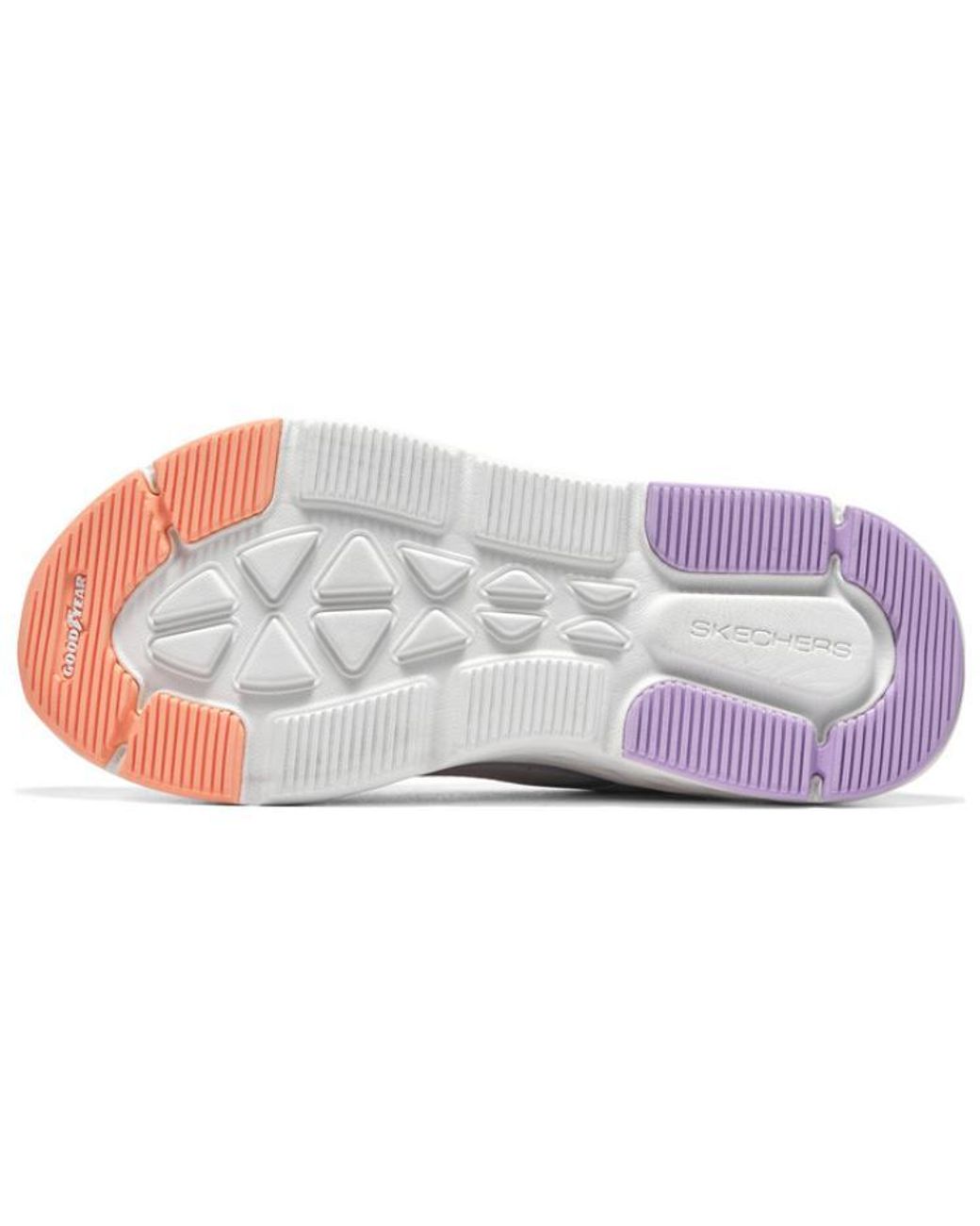 Skechers White (Wmns) Max Cushioning Delta Running Shoes