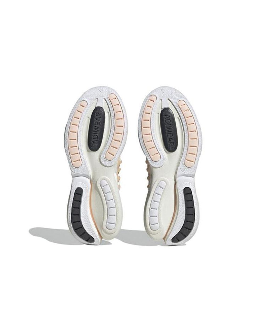 Adidas White Alphaboost V1 Shoes
