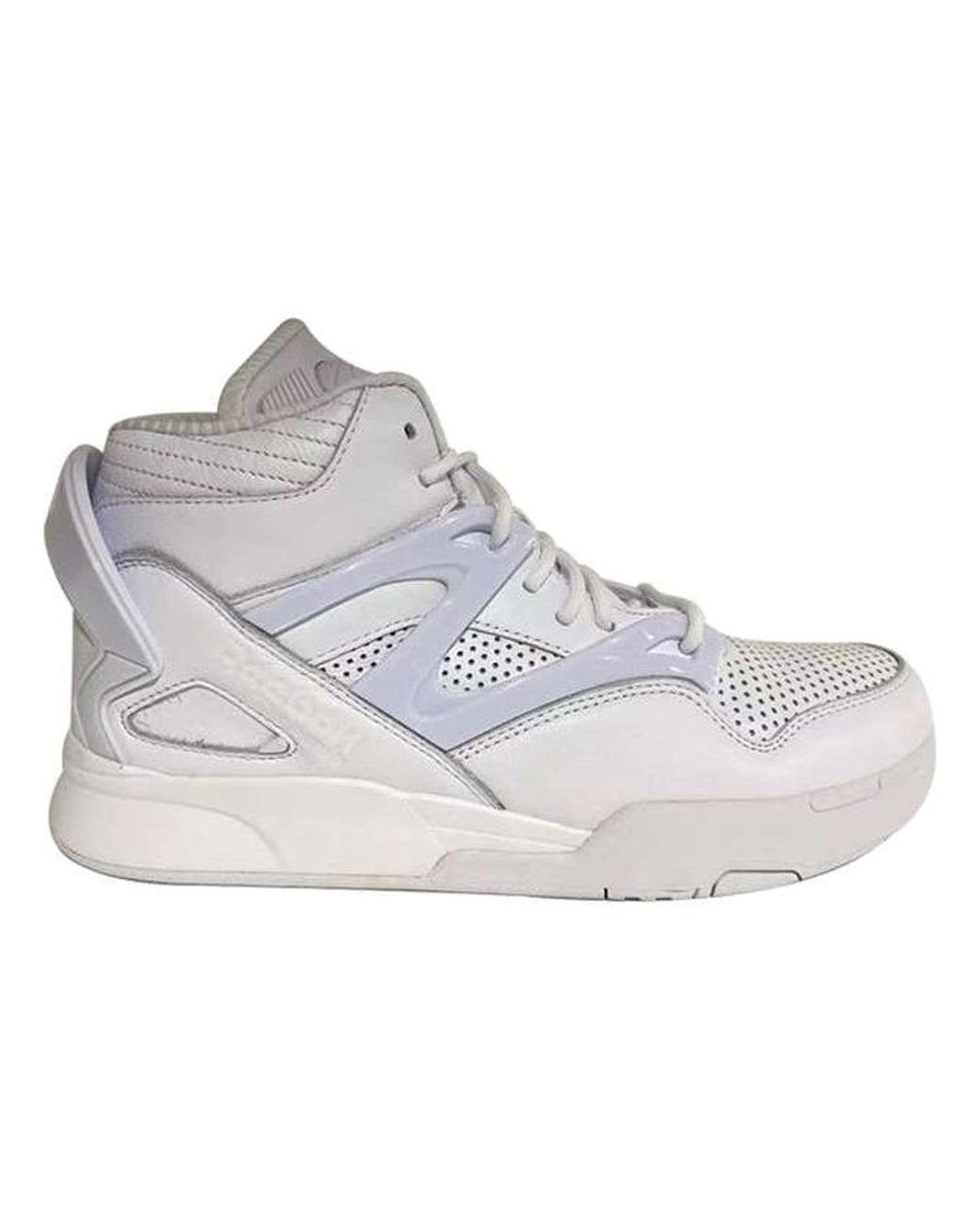 Reebok White Juun J X Pump Omni Zone 2 Cold' for men
