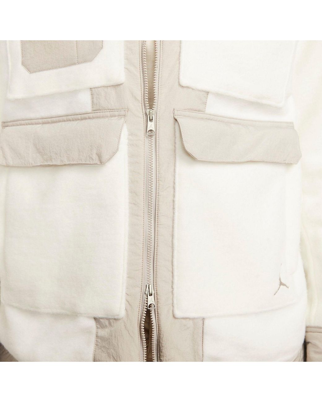 Nike White (Wmns) Cozy Full Zip Sports Jacket