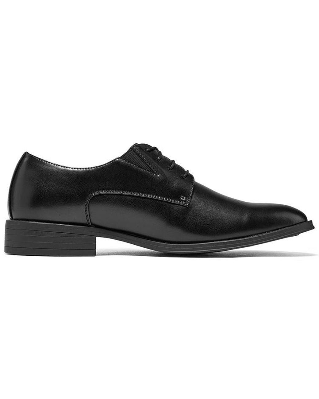 Skechers Black Larken Leather Formal Shoes for men