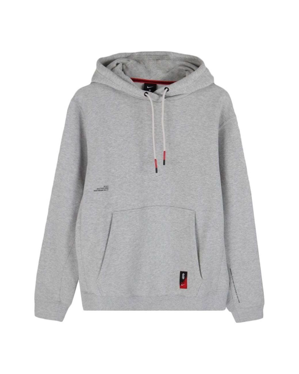 Nike Gray Kyrie Kyrie Irving Basketball Sports Fleece Lined for men