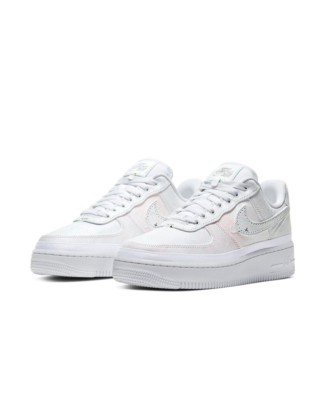 Nike White (Wmns) Air Force 1 Low Lx 'Reveal'