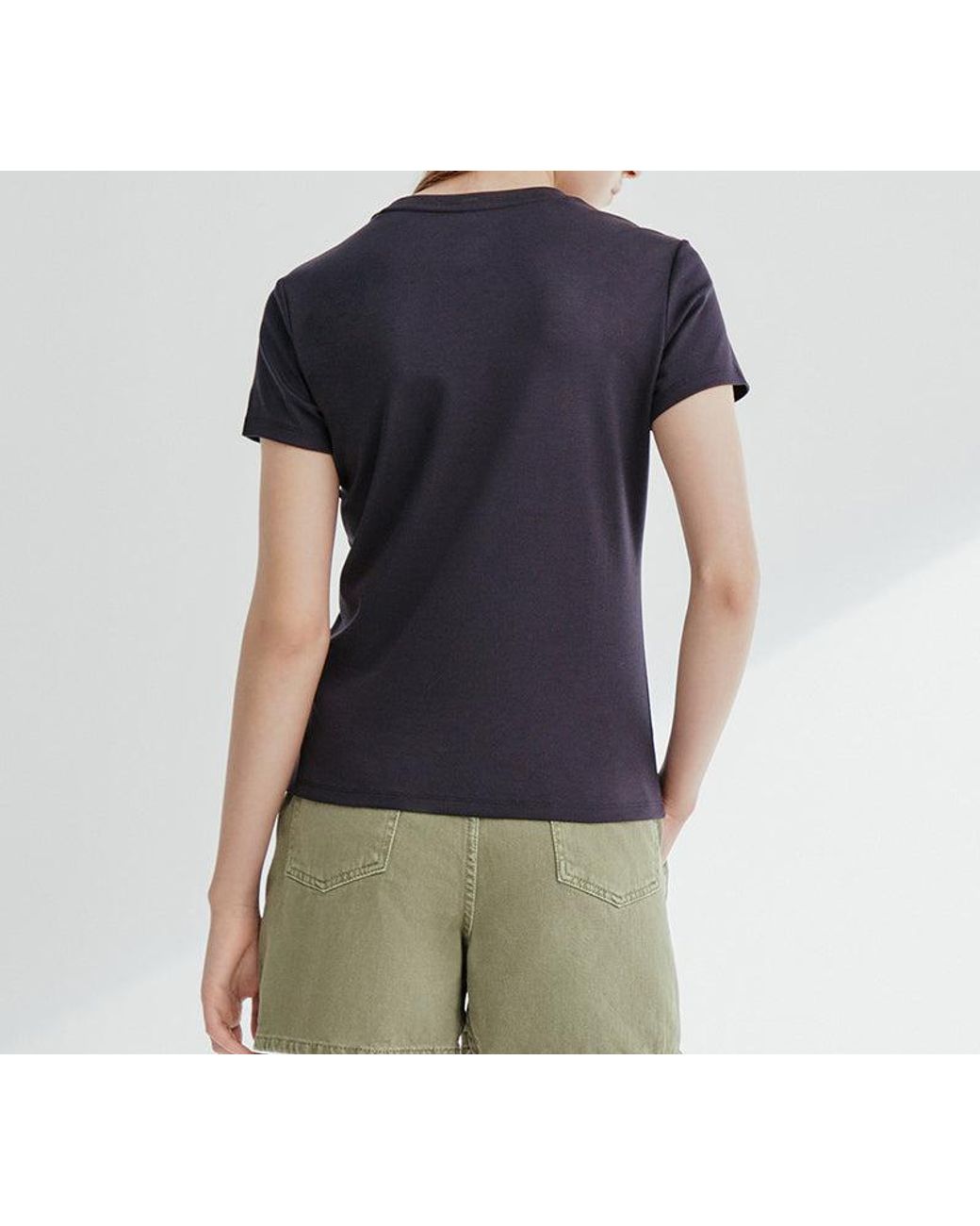 Fila Blue (Wmns) Logo Printing Tee