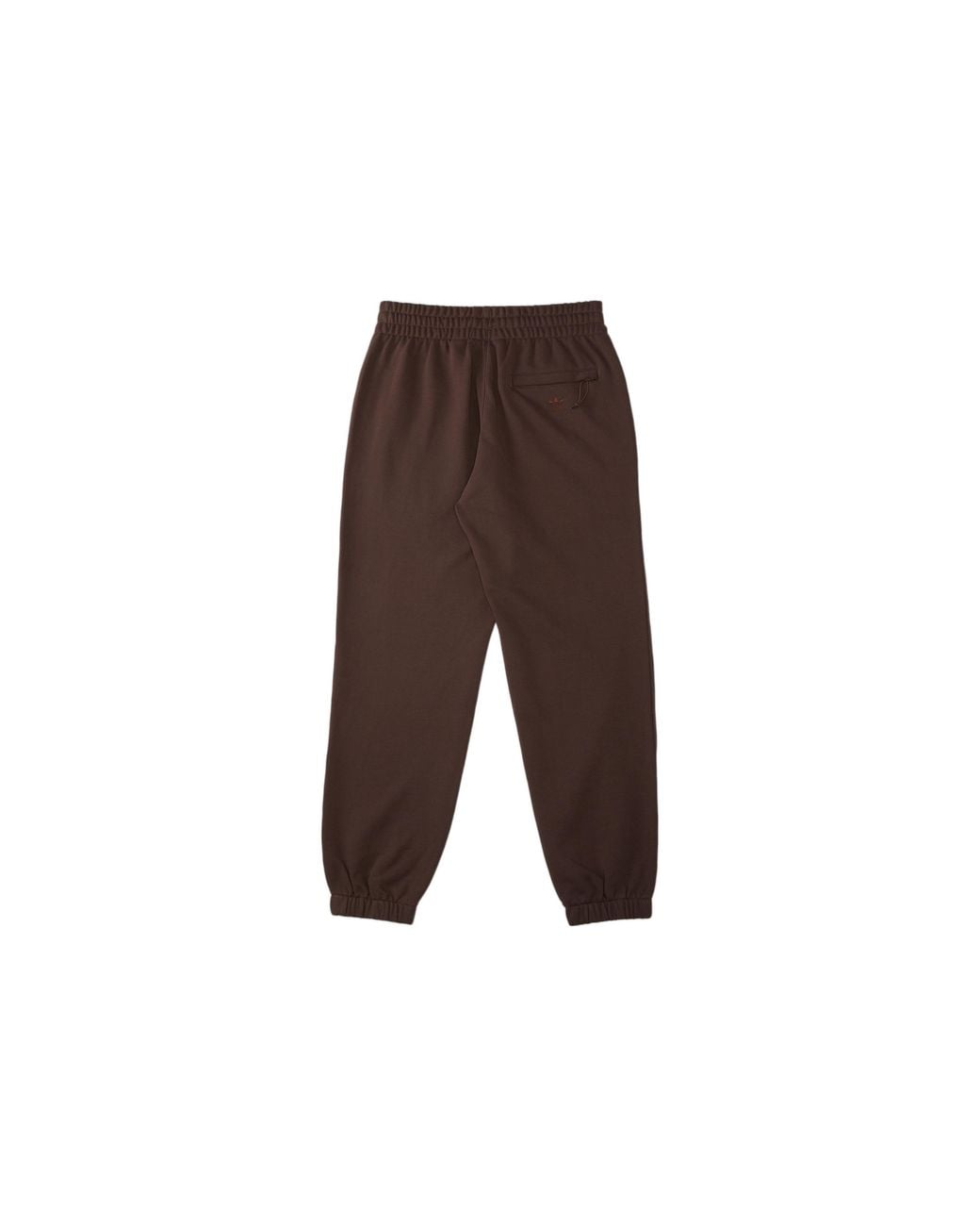 Adidas Brown Originals X Pharrell Williams Crossover Solid Color Lacing Bundle Feet Sports Pants for men