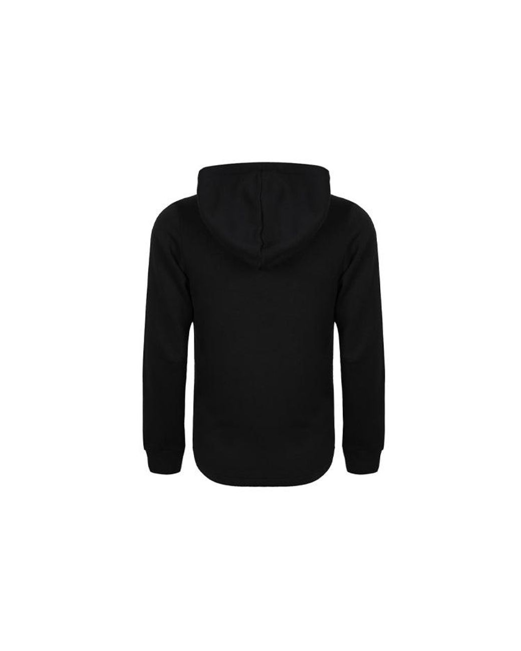 Adidas Black Printing Sports Fleece Lined Hooded Knit Jacket for men