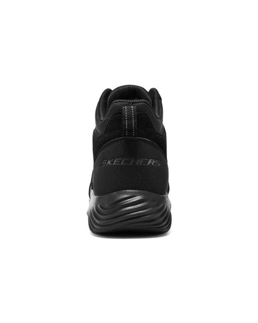Skechers Black Bounder 'Blast Back for men