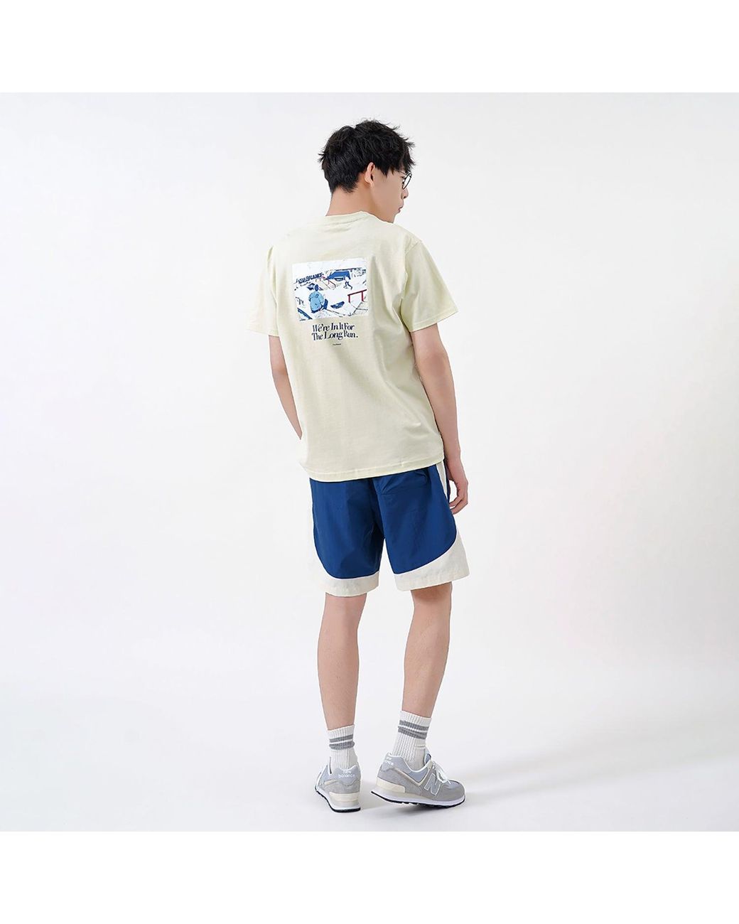 New Balance Green X Anb Sport Tee for men