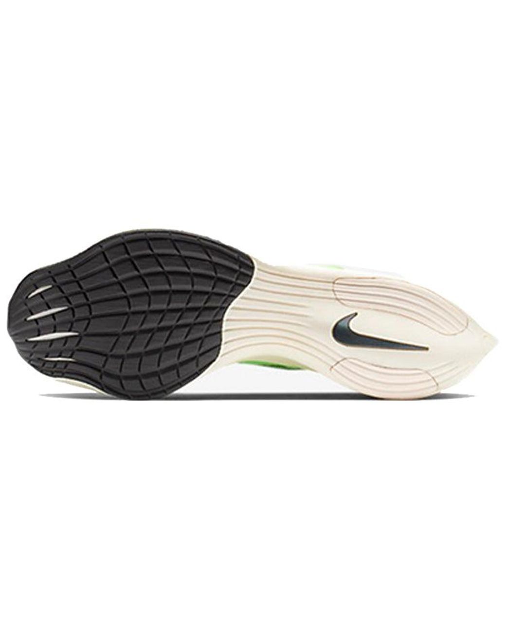 Nike Green Zoomx Vaporfly Next% "volt" Shoes for men