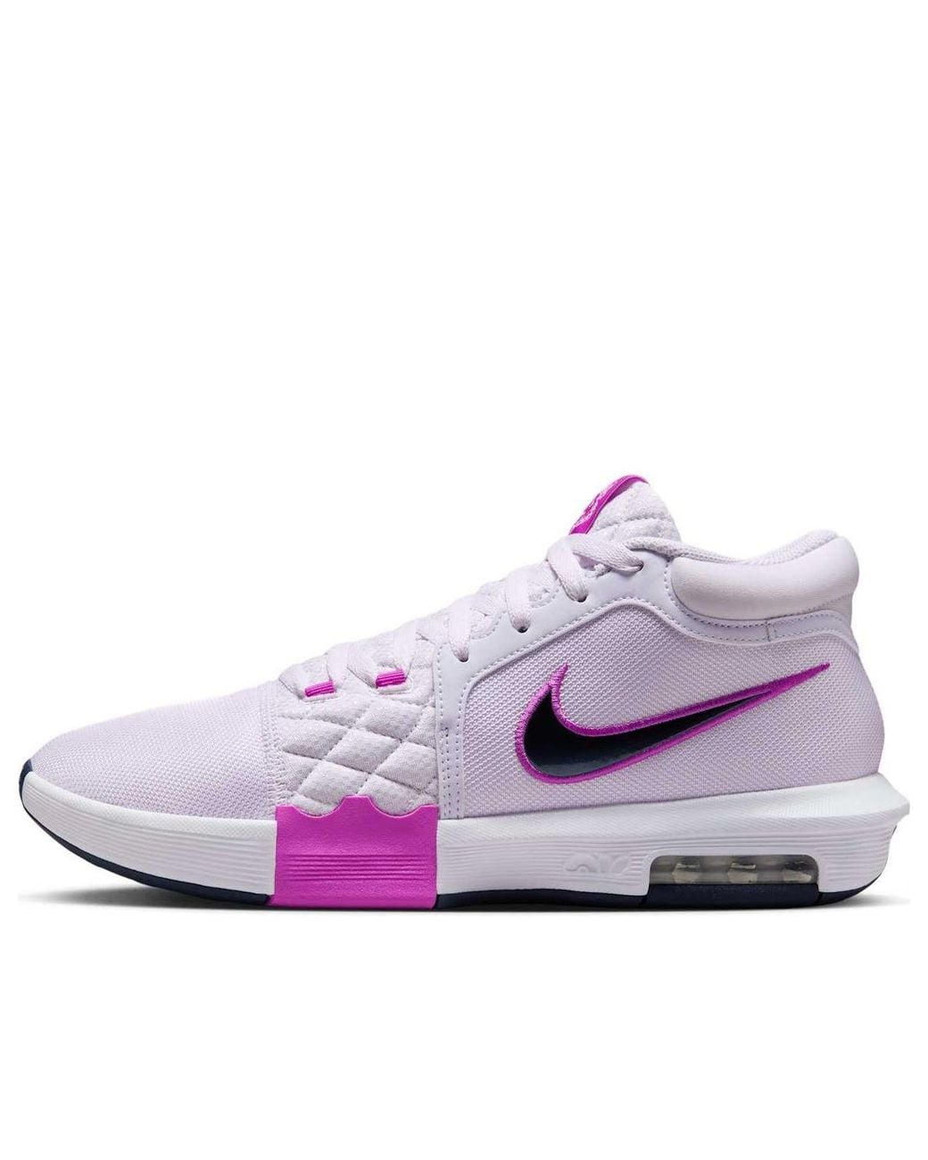 Nike Purple Lebron Witness Viii Basketball Shoes for men