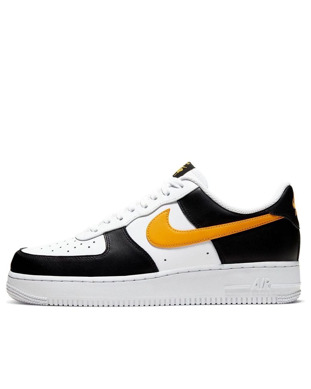 Nike Black Air Force 1 Low 'University' for men