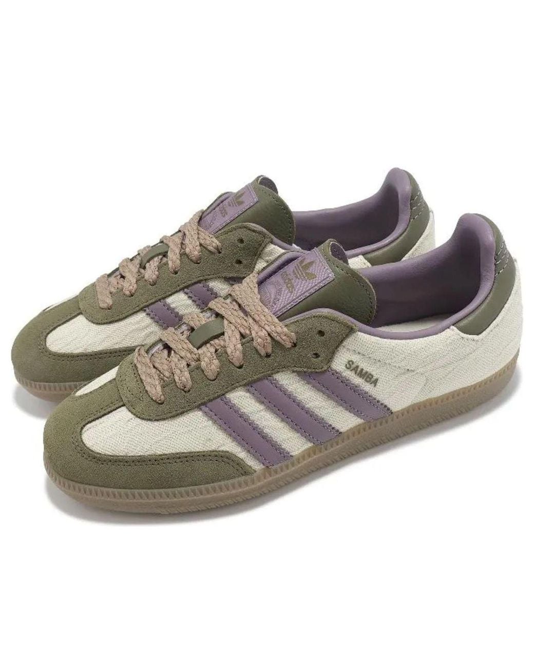 adidas gazelle silver green womens adidas Samba OG - GS