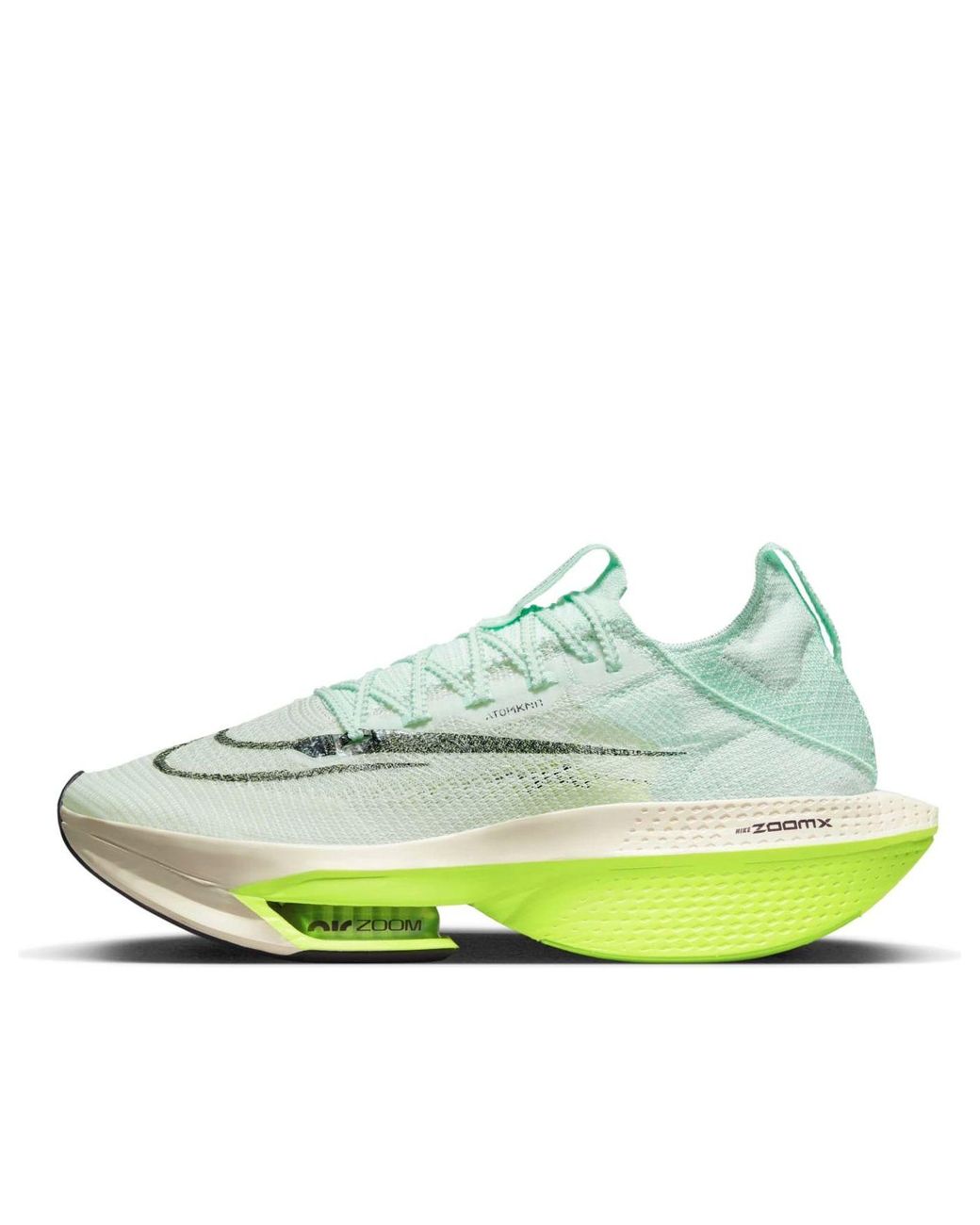 nike alphafly mint green