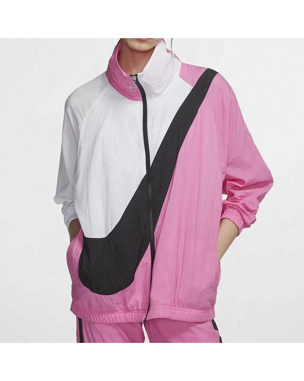 Nike Pink (Wmns) Sportswear Swoosh Jacket