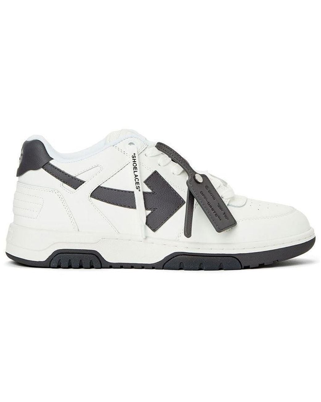 Off-White c/o Virgil Abloh White Out Of Office Calf Leather Sneaker for men