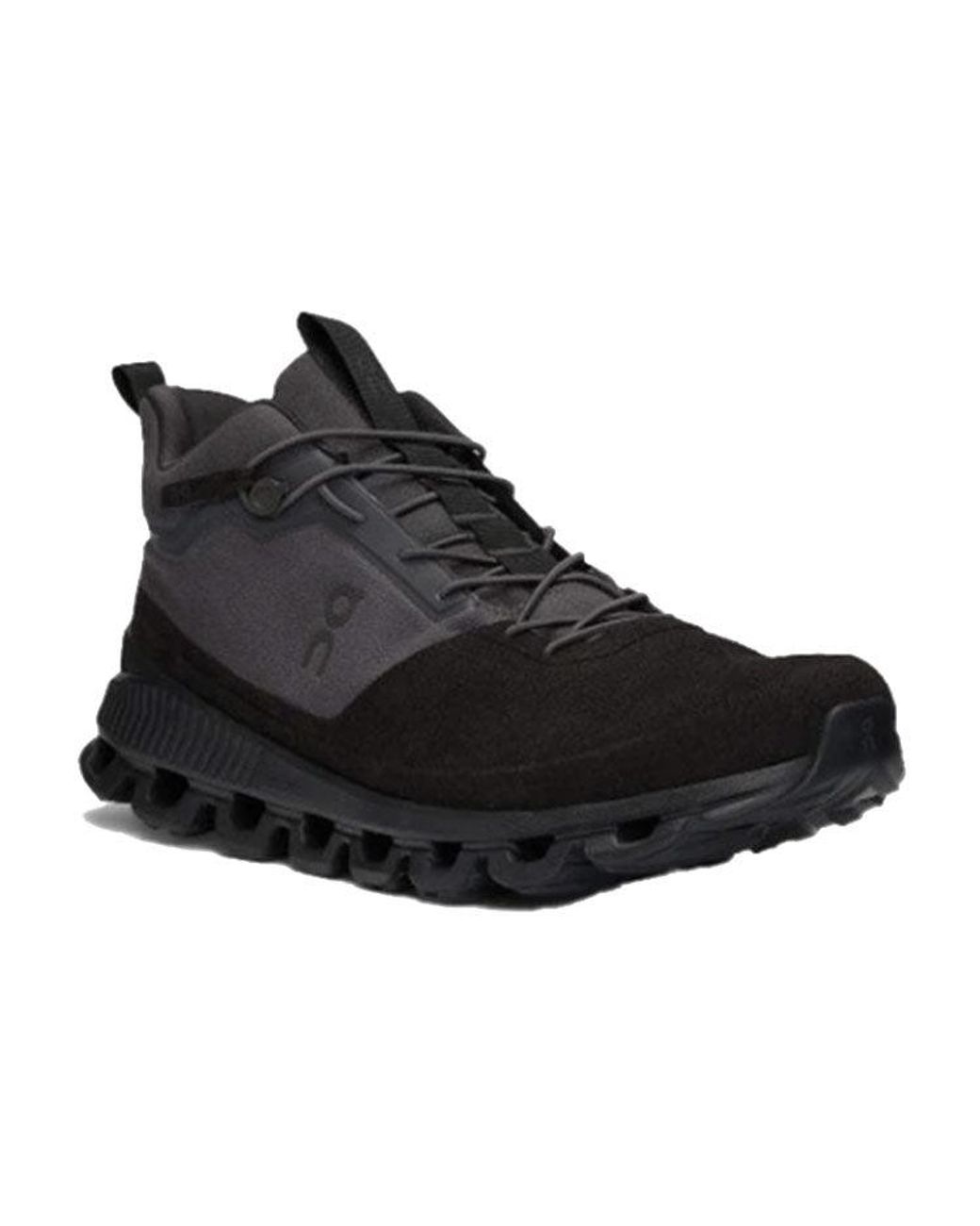 On Shoes Black Cloud Hi for men