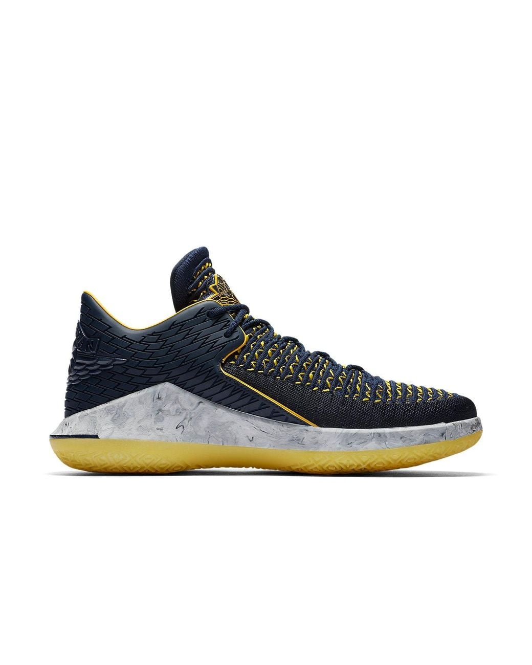 Nike Blue 32 Low 'Michigan Wolverines' for men