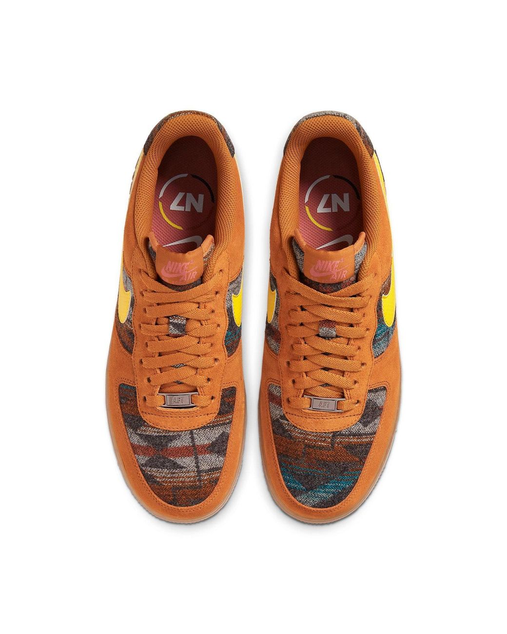 Nike Brown Air Force 1 Low 'N7 Pendleton' for men